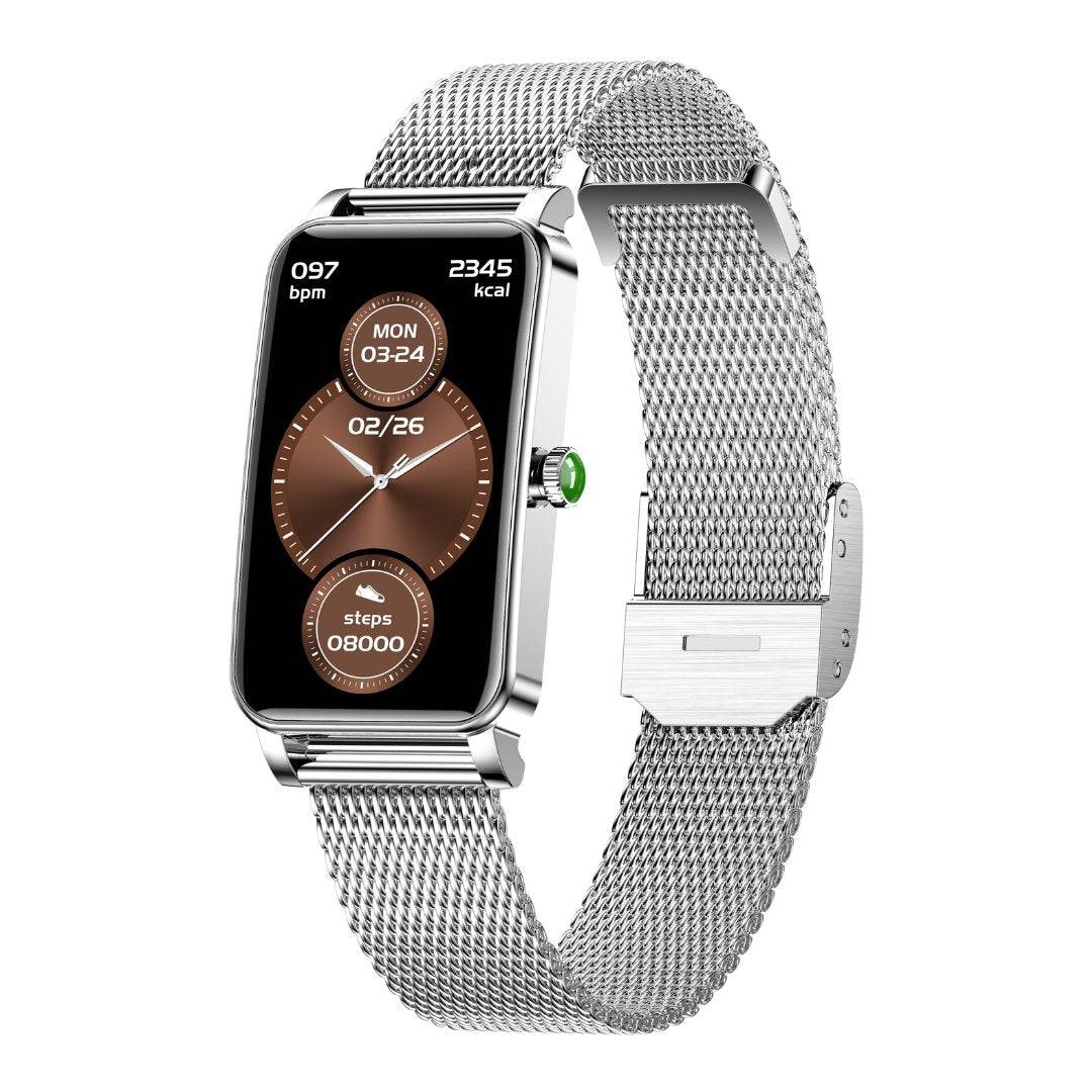 Women's Smartwatch Zelina – Chic Fitness Tracker with Heart Rate, Sleep Tracking & Alerts