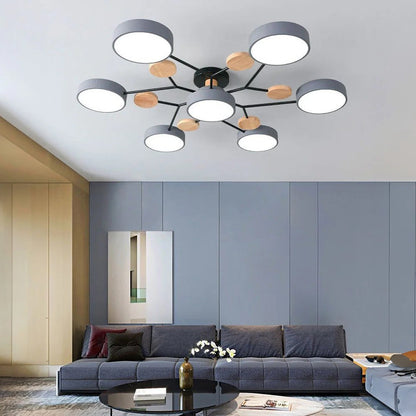 Elegant Flush Mount LED Light for Effortless Room Brightness