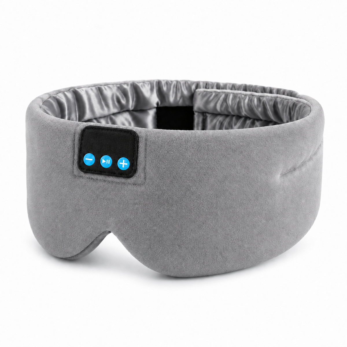 Wireless Music Eye Mask with HD Audio, Silk Fabric, Bluetooth & 12h Battery