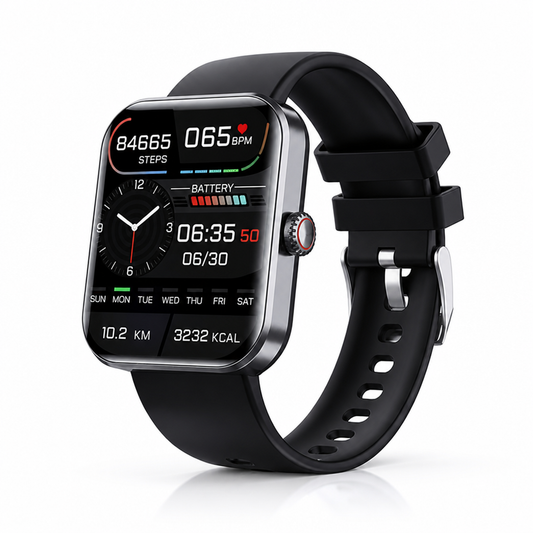 Smart Glucose Monitor Watch with 5-Day Battery Life