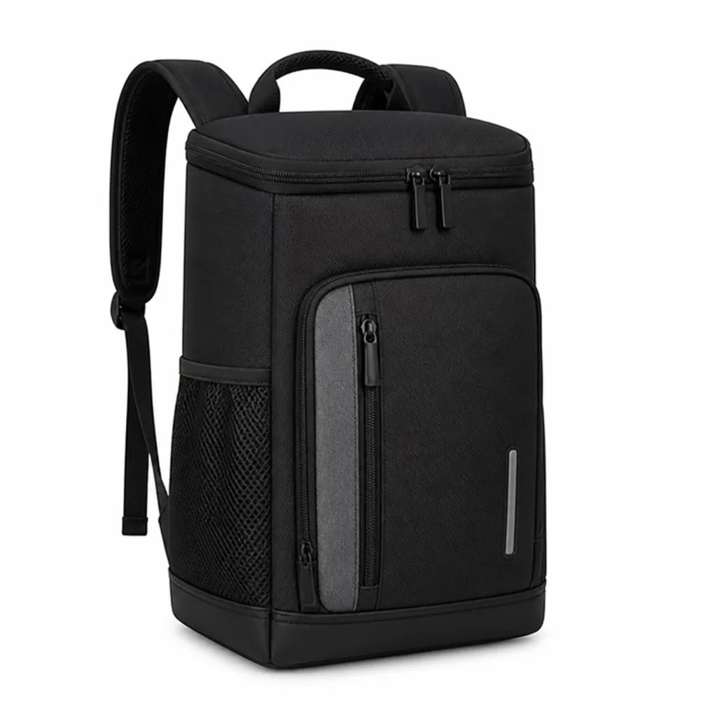Versatile Waterproof Backpack with Cushioned Straps and Multiple Pockets
