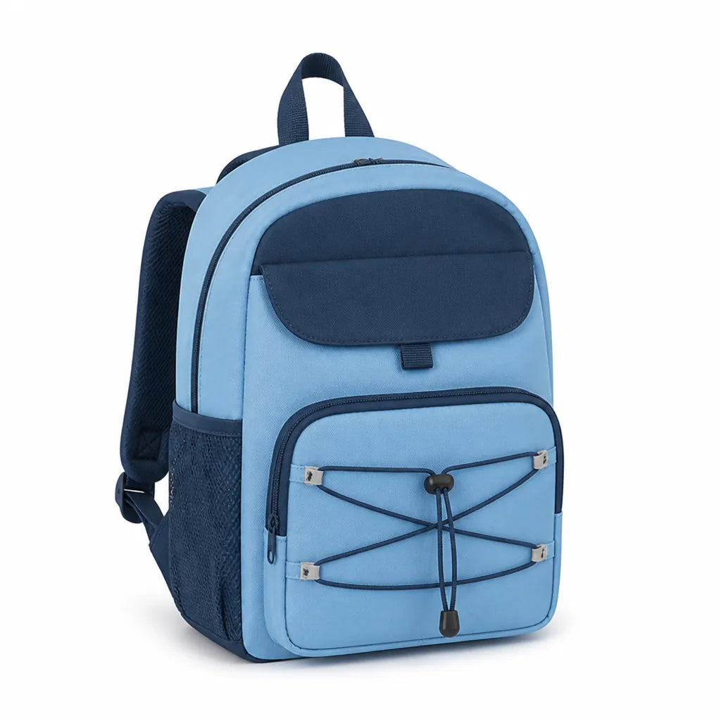 Adorable Frog-Themed Kids Backpack with Adjustable Straps
