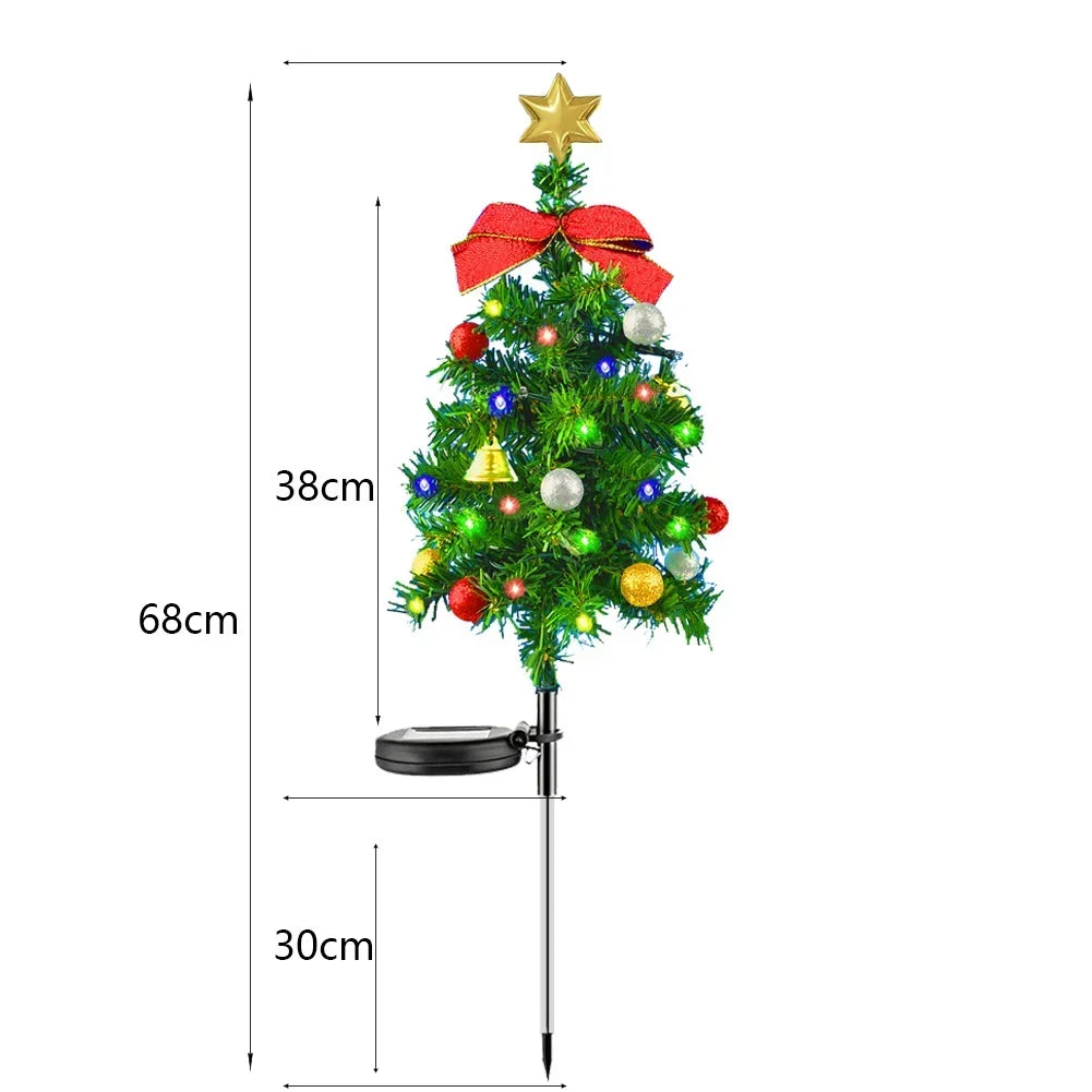 EcoSmart Solar Christmas Tree Light – Illuminate Your Holidays