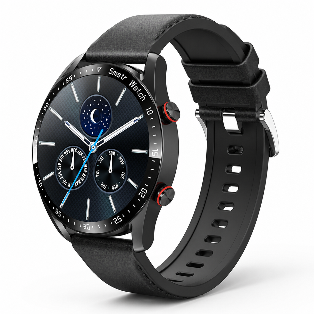 Smart Health & Communication Watch with Bluetooth Connectivity
