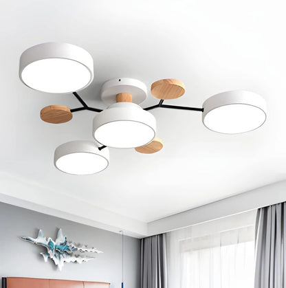 Elegant Flush Mount LED Light for Effortless Room Brightness