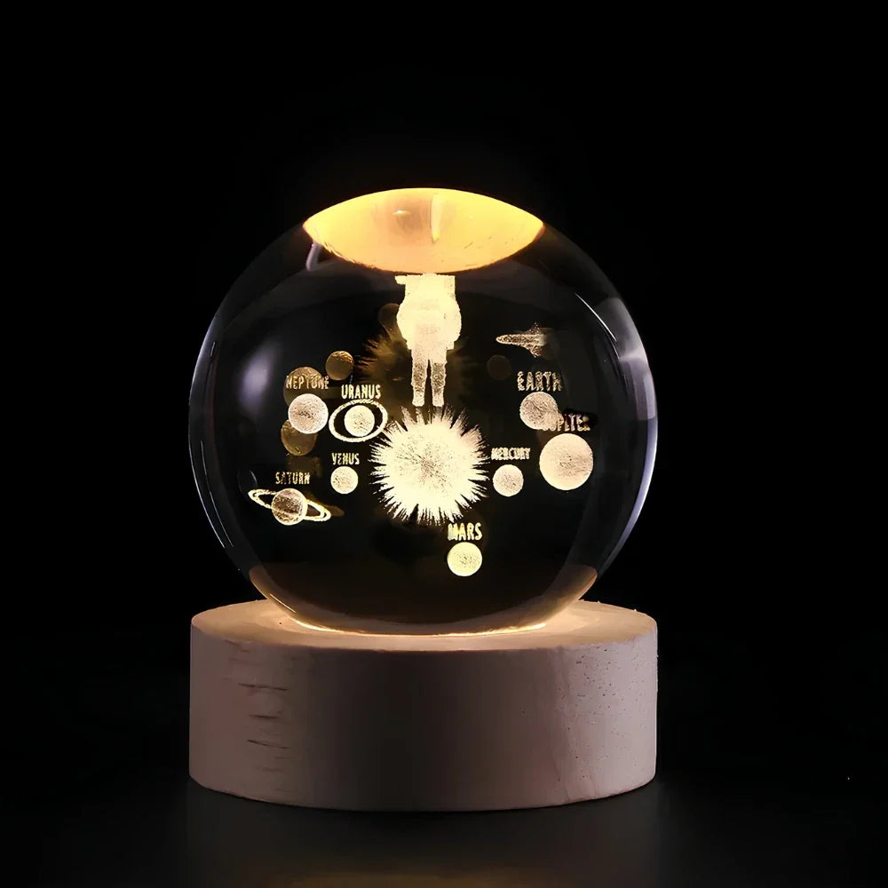 Celestial Glow Orb – Enchanting LED Home Illumination