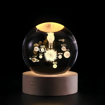 Celestial Glow Orb – Enchanting LED Home Illumination