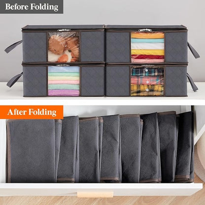 Spacious Dust-Resistant Storage Bags for Bedding & Apparel