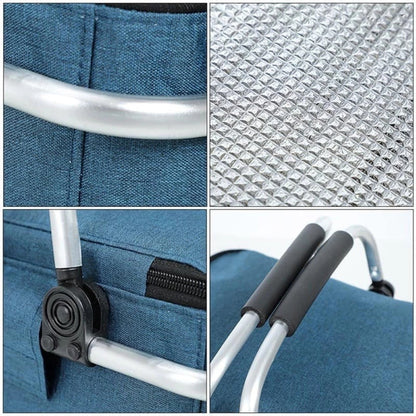 Versatile Collapsible Cooler Tote 18L for Outdoor Fun