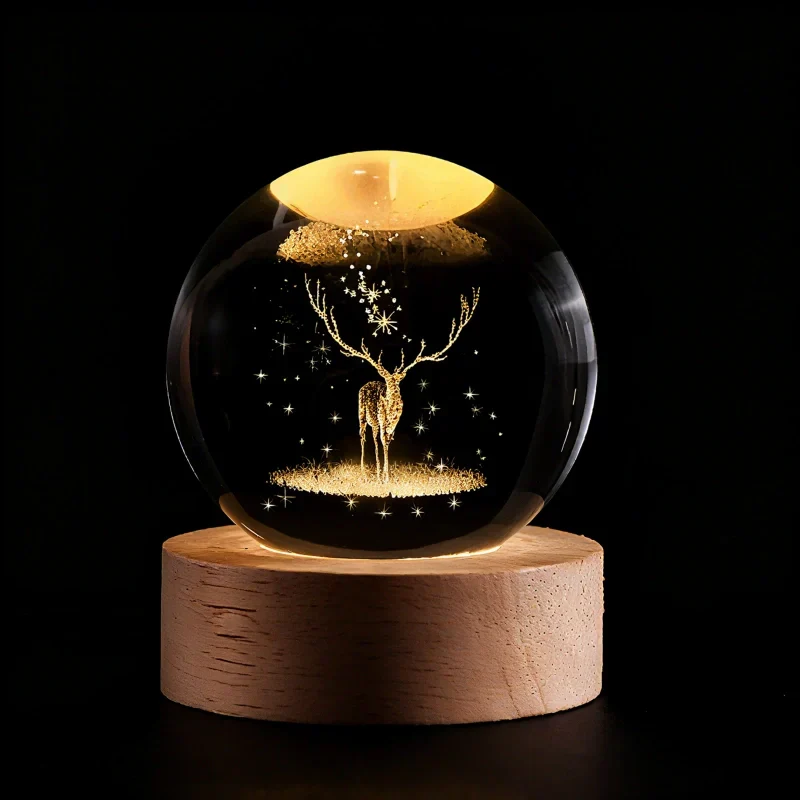 Celestial Glow Orb – Enchanting LED Home Illumination