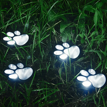 PawPrint Solar Garden Light - Eco-Friendly Outdoor Decor