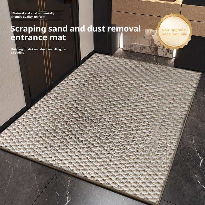 Indoor Absorbent Rug with Non-Slip Design for Home Entryways