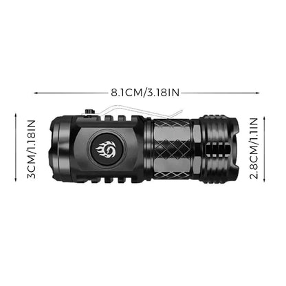 UltraBright Mini Flashlight: Compact & Versatile Lighting