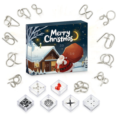 2025 Exclusive Advent Calendar with Puzzle Theme