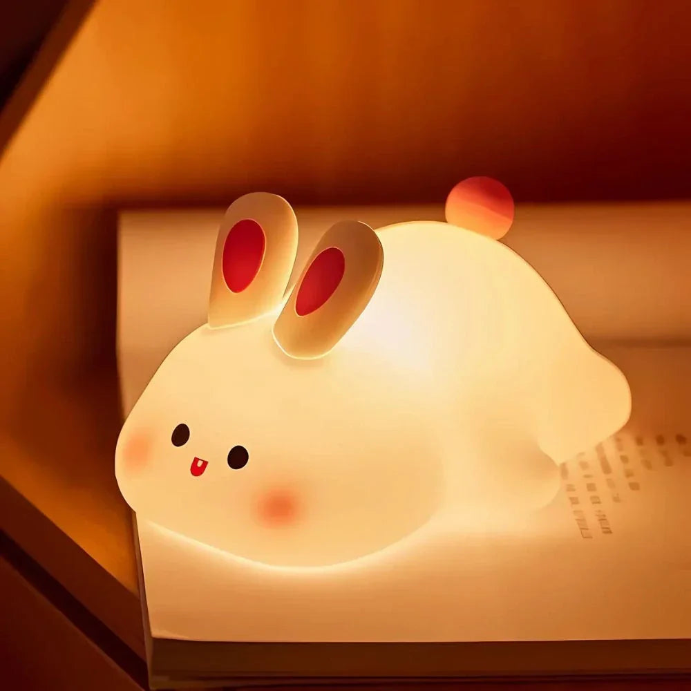 Charming Touch-Controlled Rechargeable Night Light Lamp