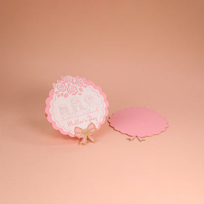 Elegant 3D Floral Keepsake Card for Special Occasions
