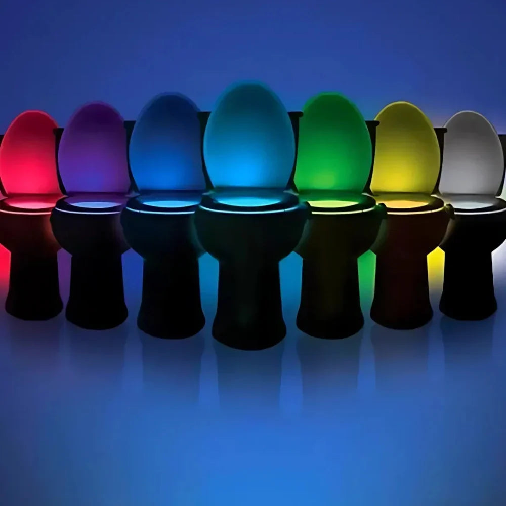 Motion-Activated LED Toilet Light for Hassle-Free Night Use