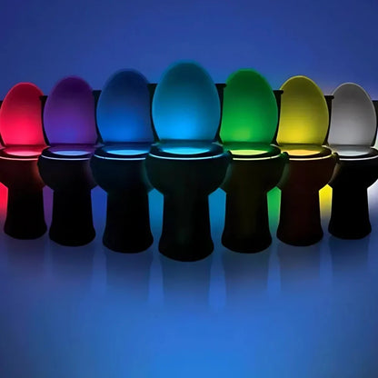Motion-Activated LED Toilet Light for Hassle-Free Night Use