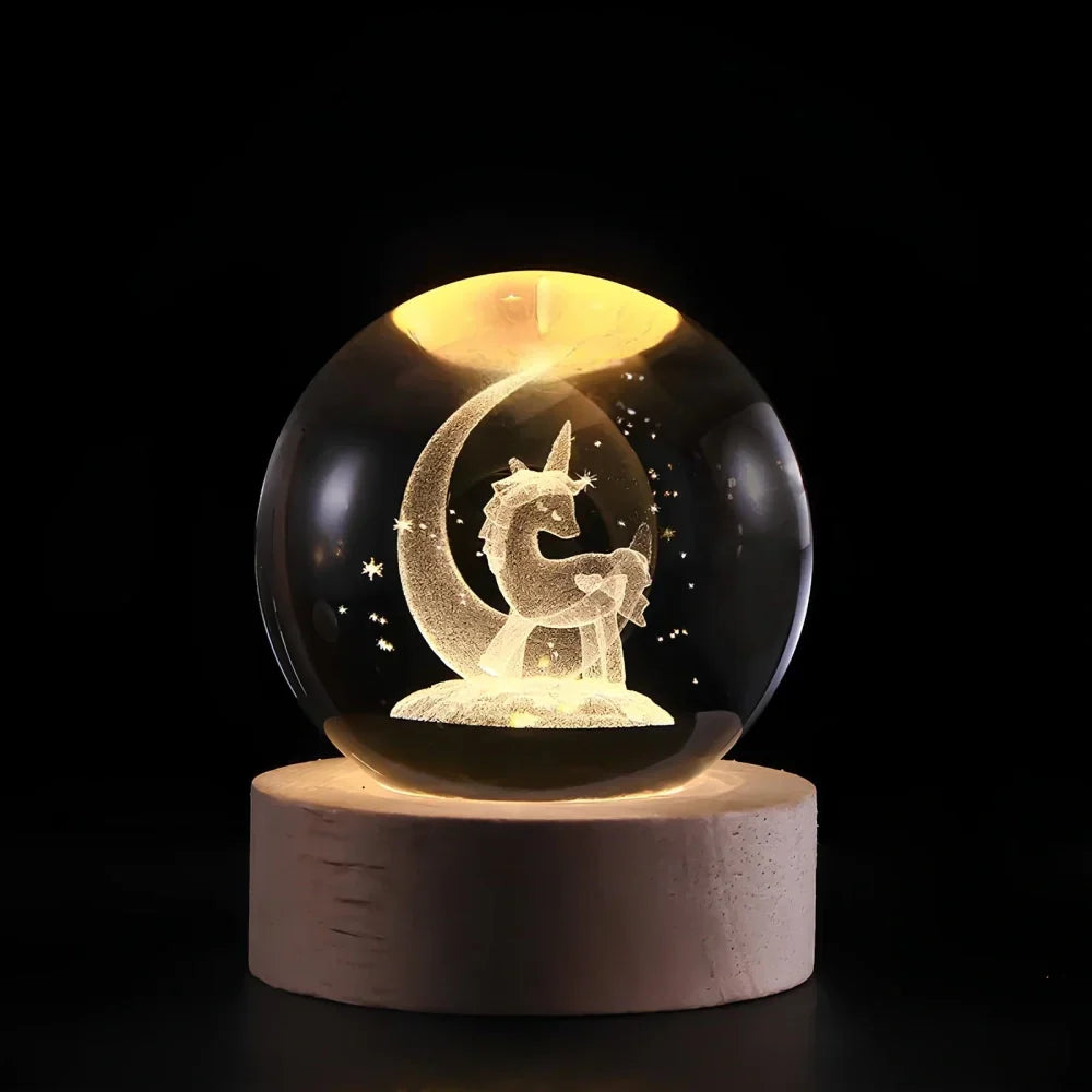 Celestial Glow Orb – Enchanting LED Home Illumination