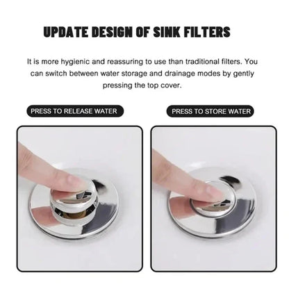 Stainless Steel Drain Guard - Set of 2