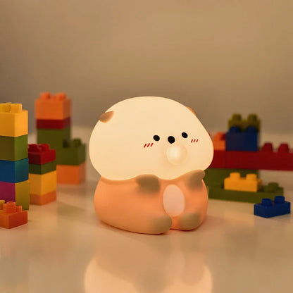 Charming Touch-Controlled Rechargeable Night Light Lamp