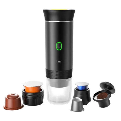 Portable Espresso Coffee Machine - Compact and Lightweight Design