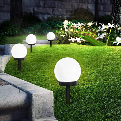 Set of 3 Waterproof Solar LED Lights for Outdoor Garden