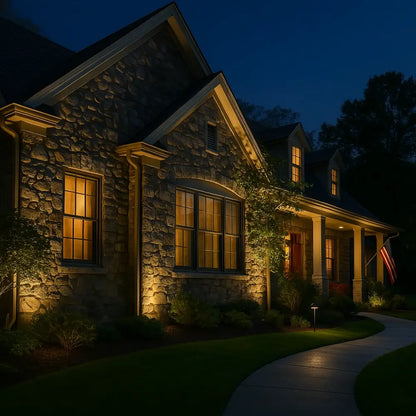 Versatile Solar-Powered LED Garden Spotlight for Outdoor Spaces