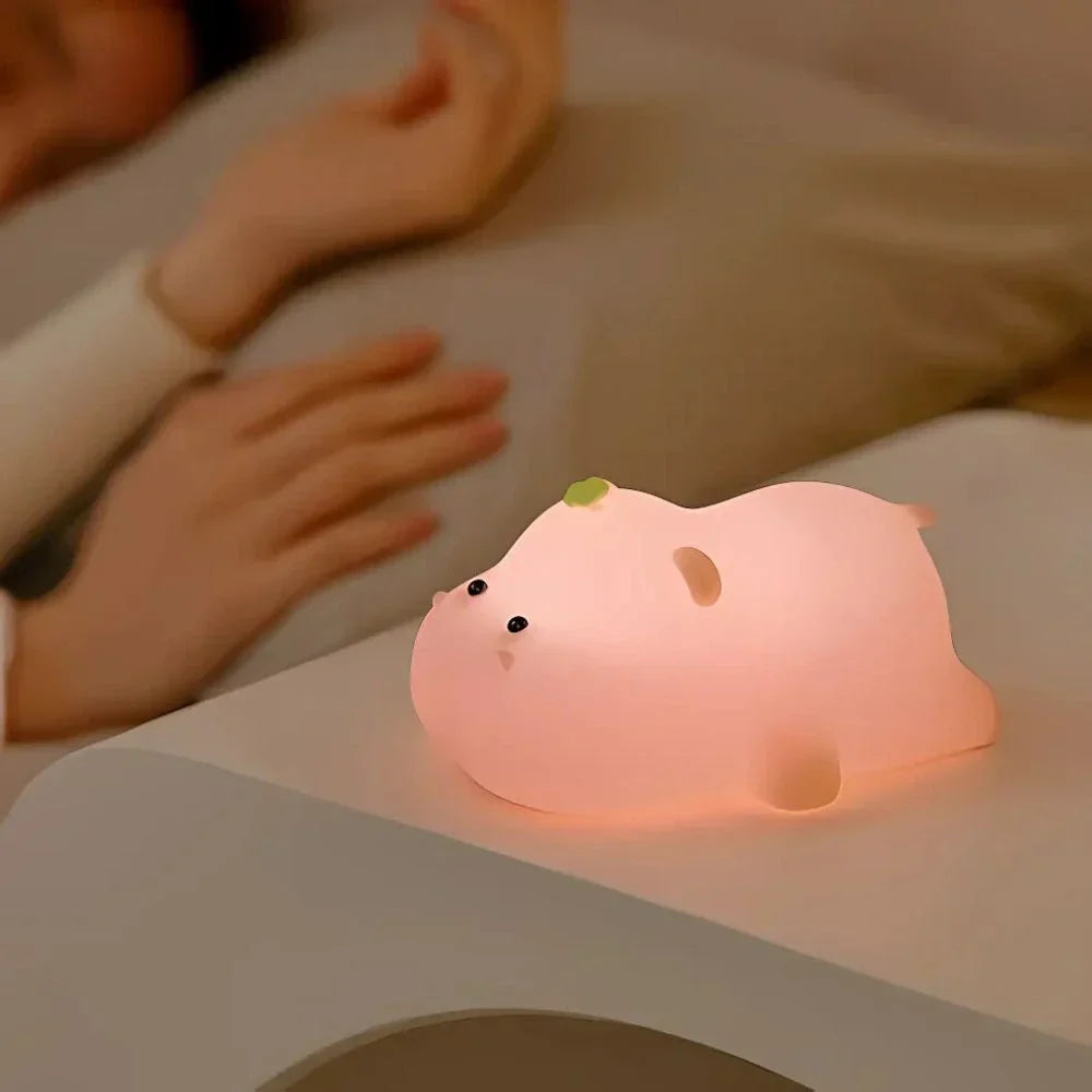 Charming Touch-Controlled Rechargeable Night Light Lamp