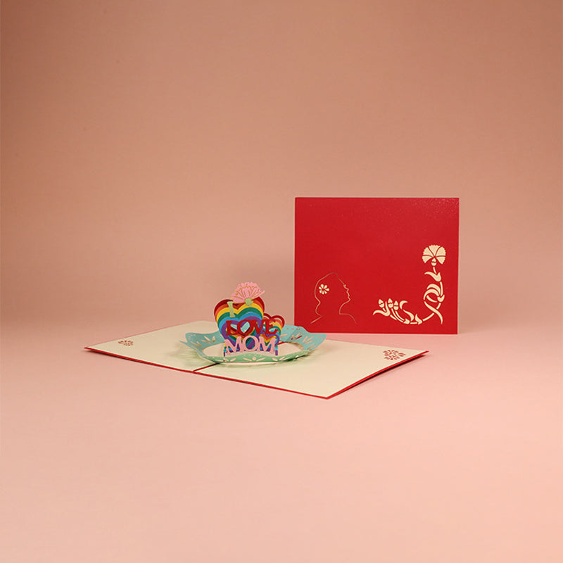 Elegant 3D Floral Keepsake Card for Special Occasions