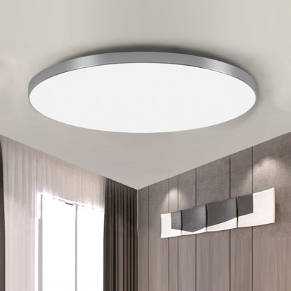 Sleek Circular LED Ceiling Fixture for Stylish Indoor Spaces