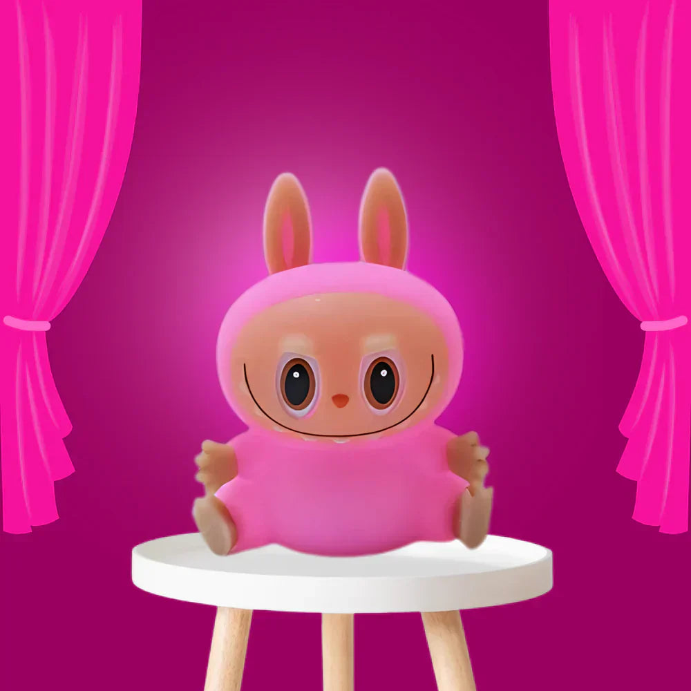 Cozy Night Light with Plush Animal Design