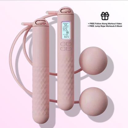 Smart Wireless Jump Rope with Calorie Tracker