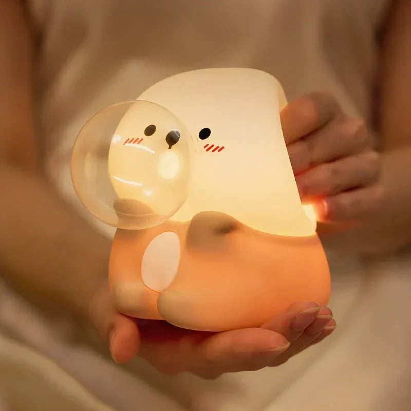 Charming Touch-Controlled Rechargeable Night Light Lamp