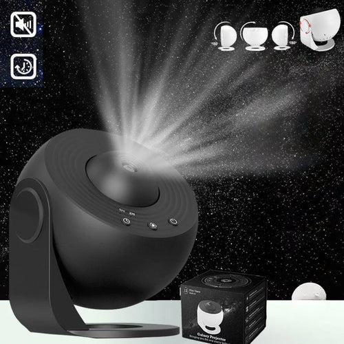 Celestial Dreamscape Projector with 360° Rotation & Scene Discs