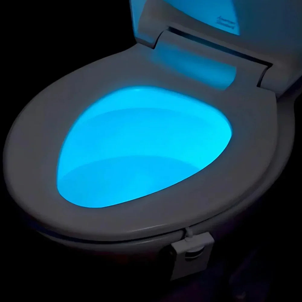 Motion-Activated LED Toilet Light for Hassle-Free Night Use
