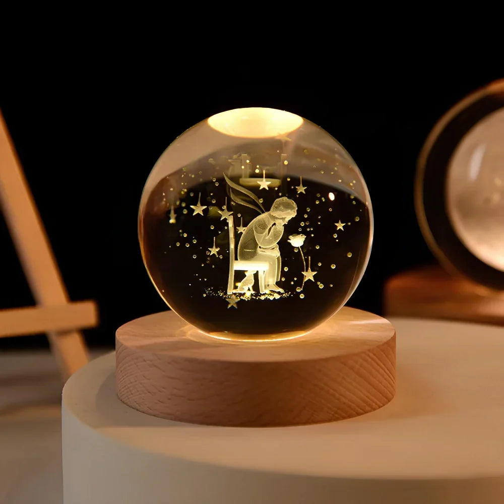 Celestial Glow Orb – Enchanting LED Home Illumination