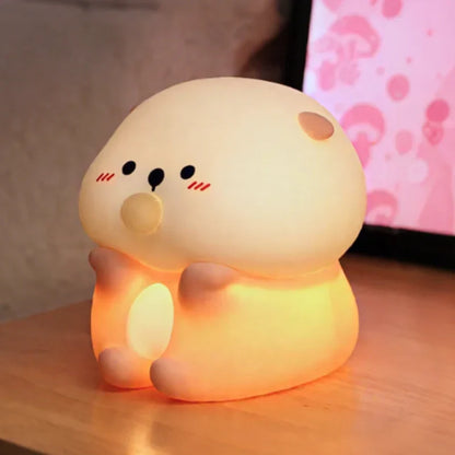 Charming Touch-Controlled Rechargeable Night Light Lamp