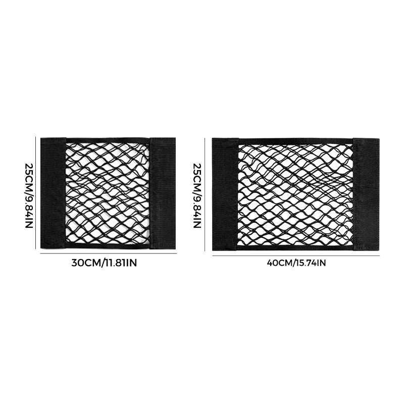 Smart Storage Net for Plastic Bags with Adhesive Tape