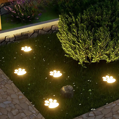 PawPrint Solar Garden Light - Eco-Friendly Outdoor Decor