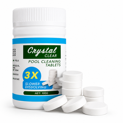 Effortless Pool Care with Weekly Cleaning Tablets (50-Pack)