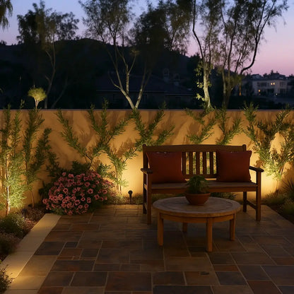Adjustable Waterproof Solar LED Garden Spotlight for Outdoor Use