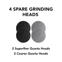 10 Only Replacement Heads (no electric foot mill)