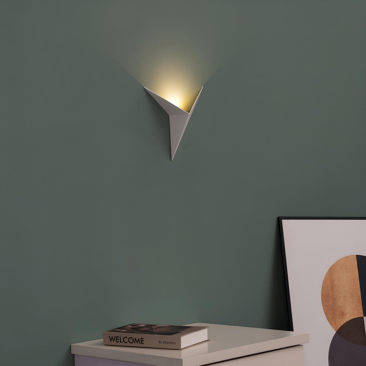 Elegant Triangular Wall Sconces for Modern Spaces