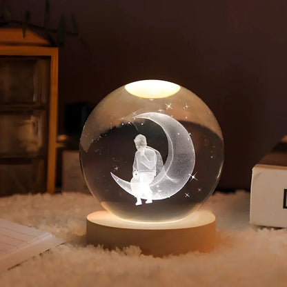 Celestial Glow Orb – Enchanting LED Home Illumination