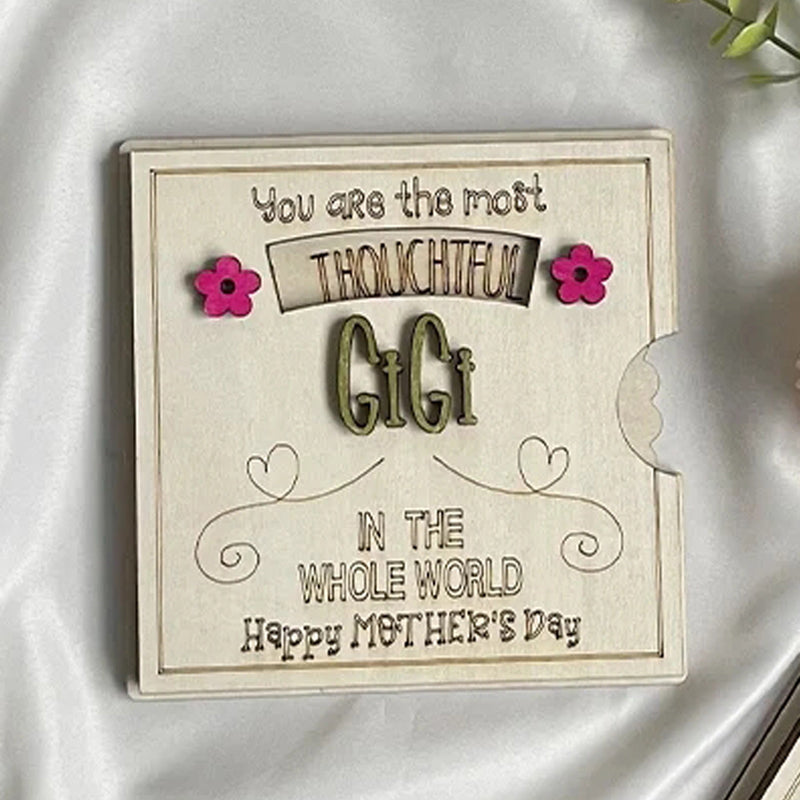 Unique 3D Spinning Card: A Heartfelt Gift for Mom