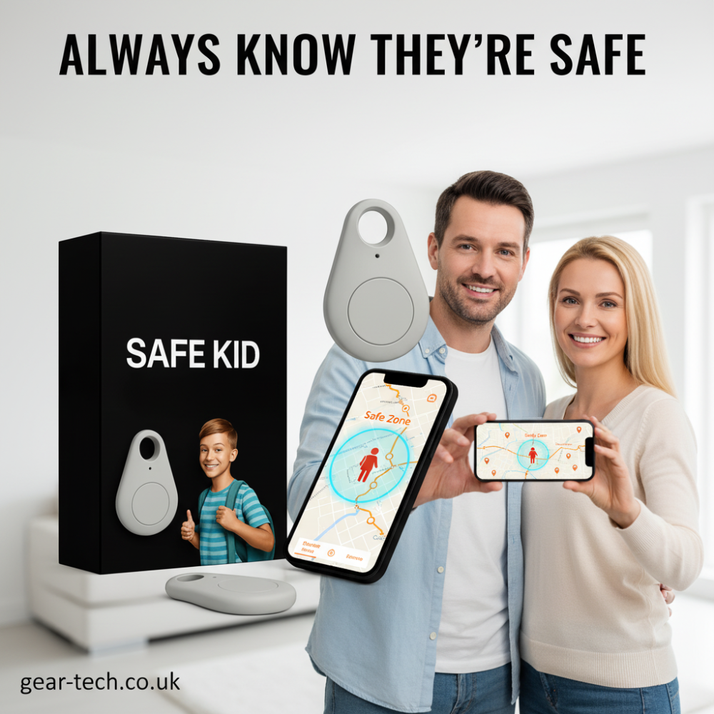 Smart Child Tracker with Real-Time GPS and Waterproof Features