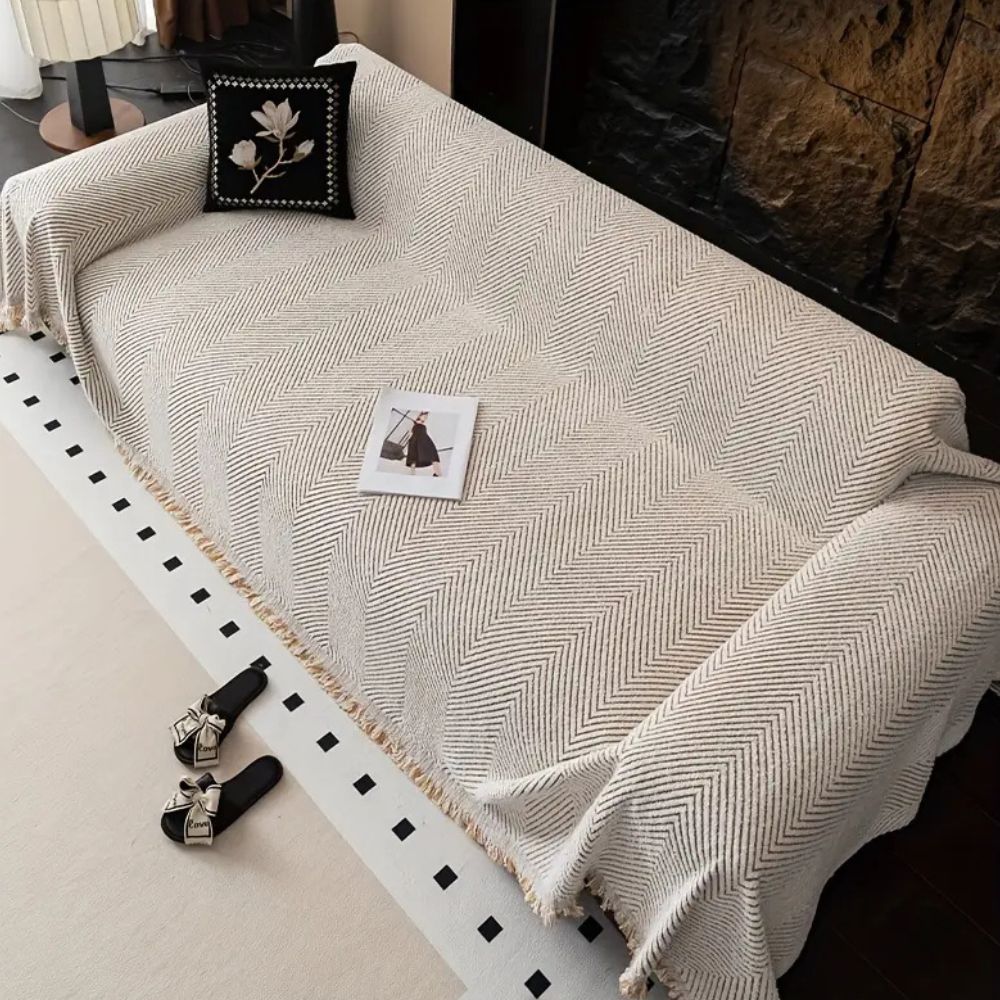 Stylish Couch Shield with Chic Pattern