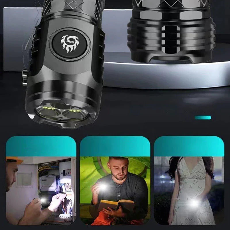 UltraBright Mini Flashlight: Compact & Versatile Lighting