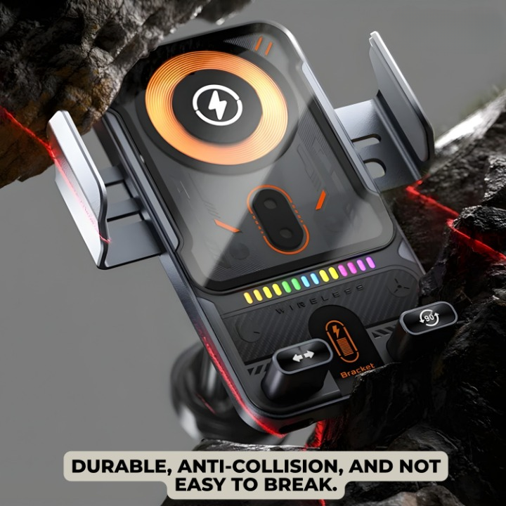Wireless Charging Car Holder for Smartphones